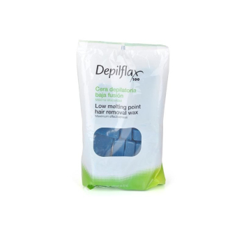 DEPILFLAX WOSK TWARDY BEZPASKOWY DO DEPILACJI 1KG AZULEN
